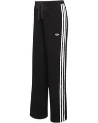 adidas - Firebird Logo-Embroidered Side-Stripe Track Pants - Lyst