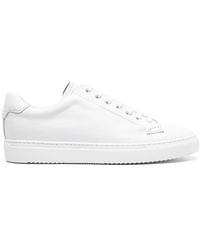 Doucal's - Lace-Up Leather Sneakers - Lyst