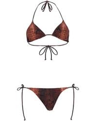Jean Paul Gaultier - Printed Bikini - Lyst