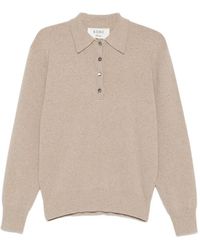 Rohe - Button-Fastening Polo-Collar Sweater - Lyst
