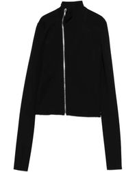 Rick Owens - Zip-Front Cropped Jacket - Lyst