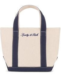 Sporty & Rich - Serif Logo Tote Bag - Lyst