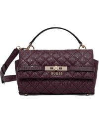 Guess - Gesteppte Idra Tote Bag - Lyst