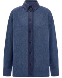 Ferragamo - Denim Shirt - Lyst