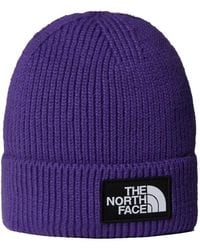 The North Face - Logo Box Beanie Hat - Lyst