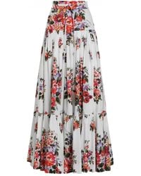 Dolce & Gabbana - Rock Mit Kordelzug - Lyst