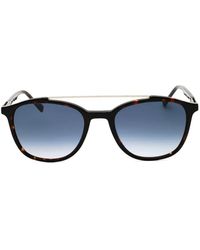 Zeiss - Tortoiseshell-Effect Geometric-Frame Sunglasses - Lyst