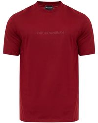 Emporio Armani - T-Shirt Essential Slim-Fit - Lyst