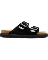 AllSaints - Randal ダブルバックル サンダル - Lyst