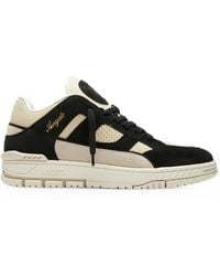 Axel Arigato - Area Lo Panelled Suede Sneakers - Lyst
