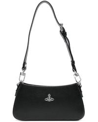 Vivienne Westwood - Orb-Plaque Leather Shoulder Bag - Lyst