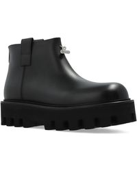 McQueen - Zip-Fastening Platform Ankle Boots - Lyst