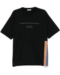Undercover - Side-Zip Graphic T-Shirt - Lyst