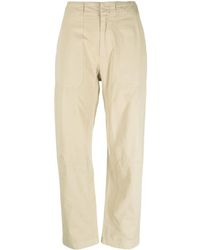 Rag & Bone - Leyton Cropped Cotton Trousers - Lyst