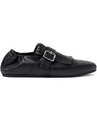 SCAROSSO - Julian Fringed Monk Shoes - Lyst