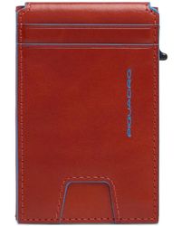 Piquadro - Metal-Hardware Wallet - Lyst