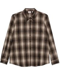 Emme - Chemise À Carreaux - Lyst