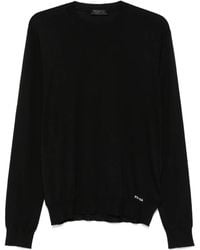 Prada - Pullover Aus Recycelter Seide - Lyst