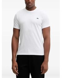 Lacoste - Logo-Patch Performance T-Shirt - Lyst