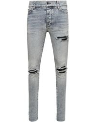 Amiri - Mx1 Ripped Skinny Jeans - Lyst