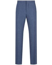 ZEGNA - Elasticated Waistband Trousers - Lyst