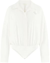 Guess - Body De Manga Larga - Lyst
