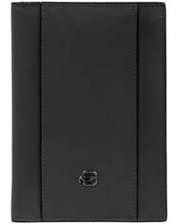 Piquadro - Pass-Etui Mit Logo-Schild - Lyst
