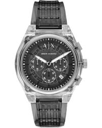 ARMANI EXCHANGE - Chronograph 44Mm Watch - Lyst