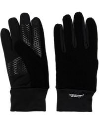 Undercover - Logo Print Gloves - Lyst