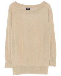 Snobby Sheep - Metallic-Effect Raglan-Sleeve Top - Lyst