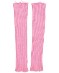 MM6 by Maison Martin Margiela - Ribbed Arm Warmers - Lyst