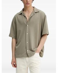 HUGO - Camicia A Maniche Corte Con Collo A Revers - Lyst
