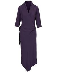 Peter Cohen - Wrap-Style Asymmetric Dress - Lyst