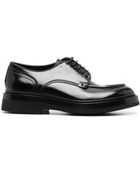 Santoni - Patent Leather 40Mm Derby Shoes - Lyst