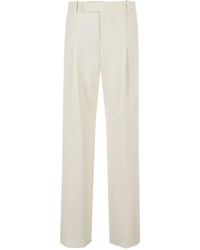 FEDERICA TOSI - Pleated-Front Trousers - Lyst
