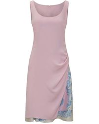 Versace - Gedrapeerde Mini-Jurk - Lyst