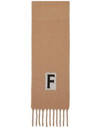 Ferragamo - Scarf With Jacquard Detailing - Lyst