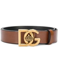 Dolce & Gabbana Cintura con fibbia - Marrone