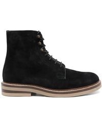 Brunello Cucinelli - Stiefel Aus Wildleder - Lyst