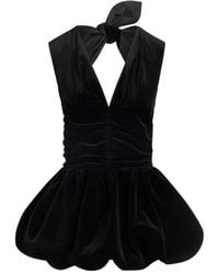 Patou - Velvet Minidress - Lyst