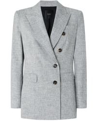 Pinko - Blazer À Boutonnière Croisée - Lyst