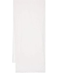 N.Peal Cashmere - Frayed Pashmina Shawl - Lyst