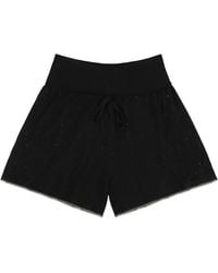 Area - Shorts Verfraaid Met Kristallen - Lyst