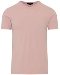 Patrick Assaraf - V-Neck T-Shirt - Lyst