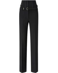 Pinko - Hose mit Schnallengürtel - Lyst