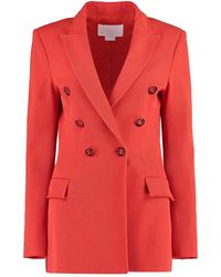 Genny - Double-Breasted Blazer - Lyst