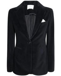 Circolo 1901 - Velvet Single-Breasted Jacket - Lyst