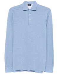 Barba Napoli - Long-Sleeve Polo Shirt - Lyst