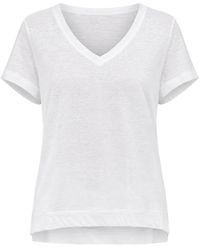 Massimo Alba - V-Neck T-Shirt - Lyst