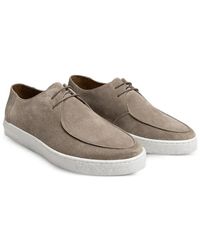 Poche Paris - Suede Derby Shoes - Lyst
